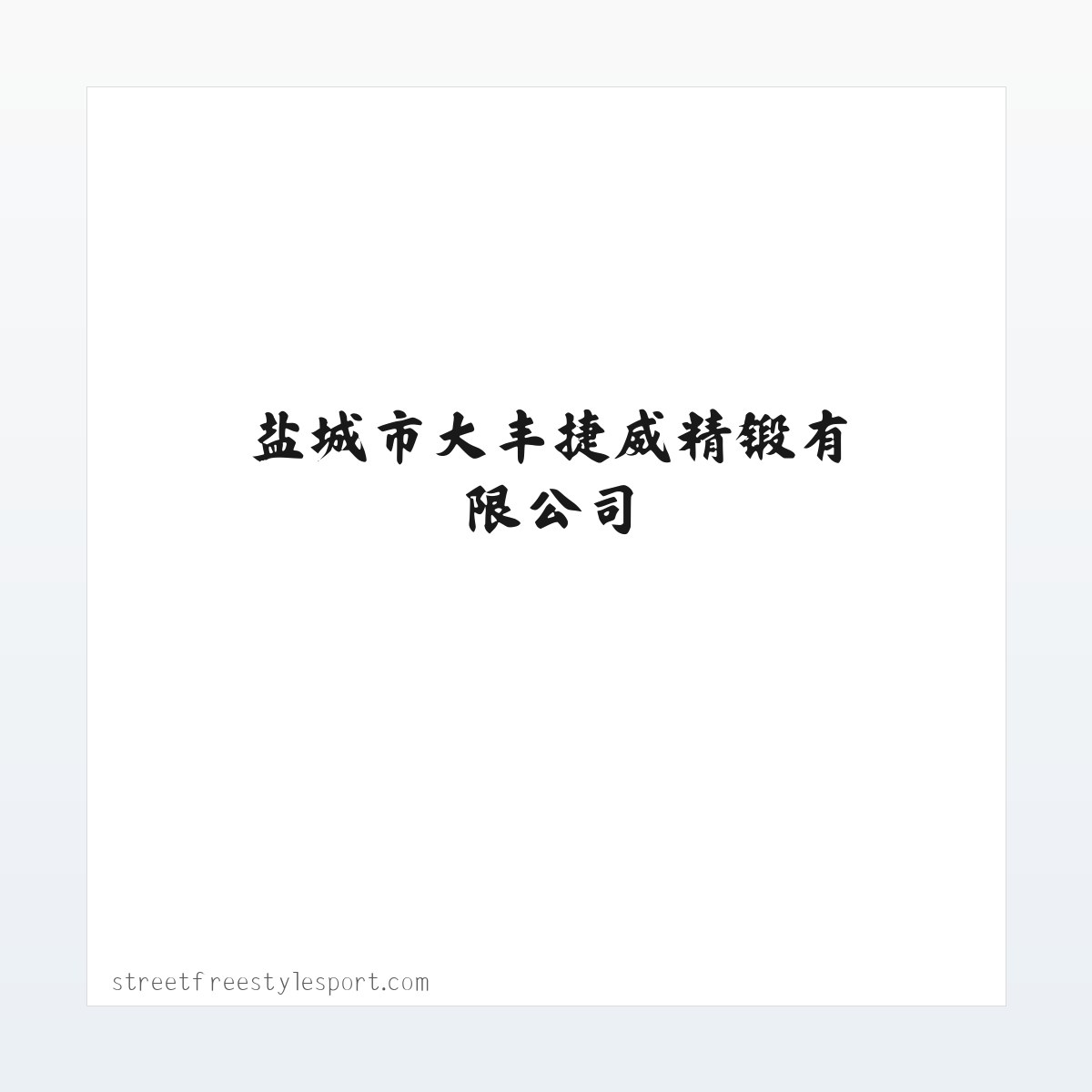 Products - 盐城市大丰捷威精锻有限公司 方图